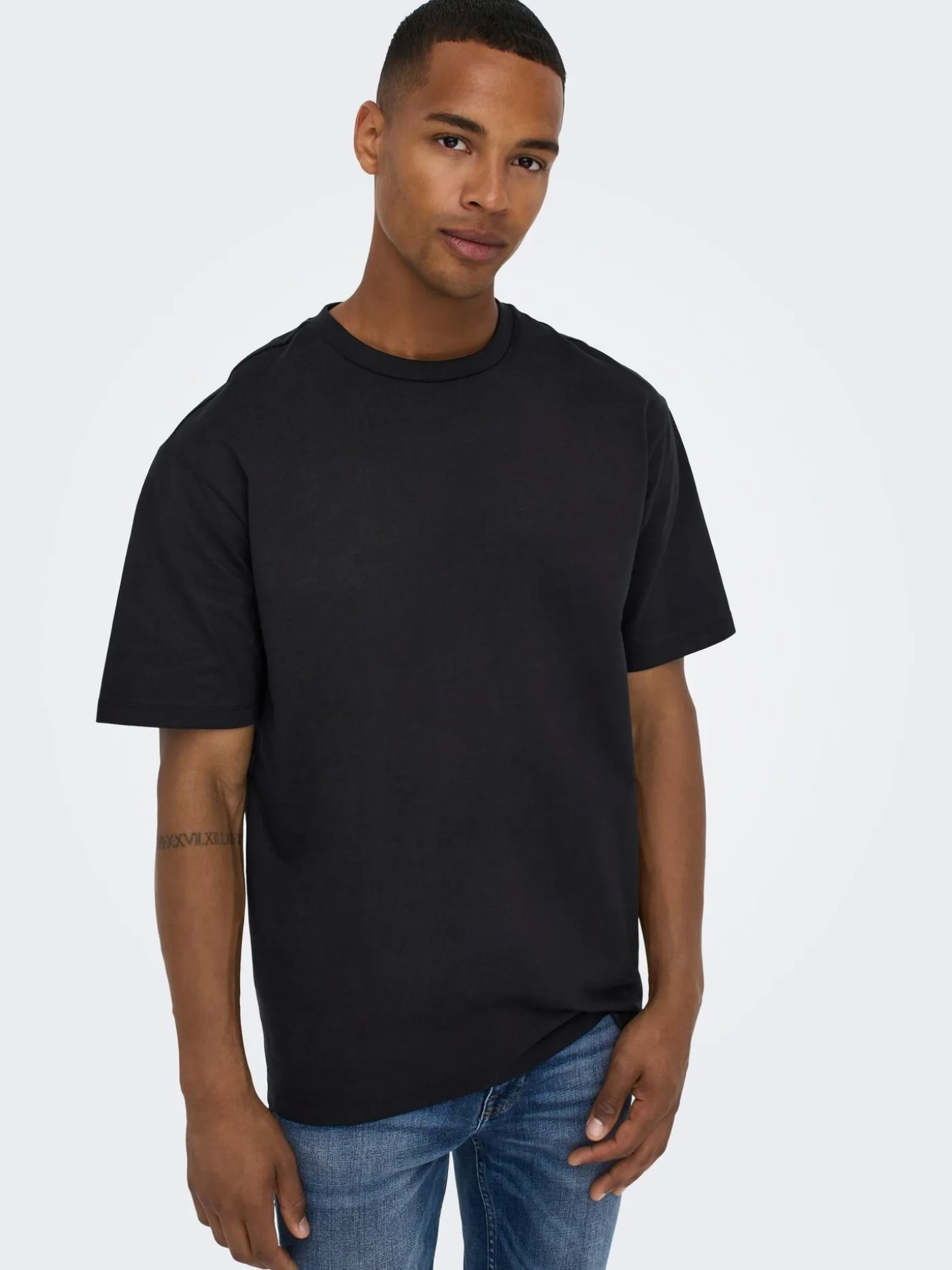 ONSFRED RLX SS TEE NOOS - Black