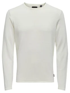 ONSGARSON 12 WASH CREW KNIT NOOS