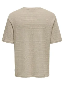 ONSGIVO REG 12 SS CREW KNIT NOOS