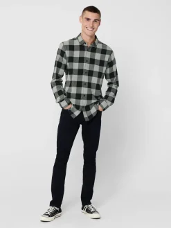 ONSGUDMUND LS CHECKED SHIRT NOOS