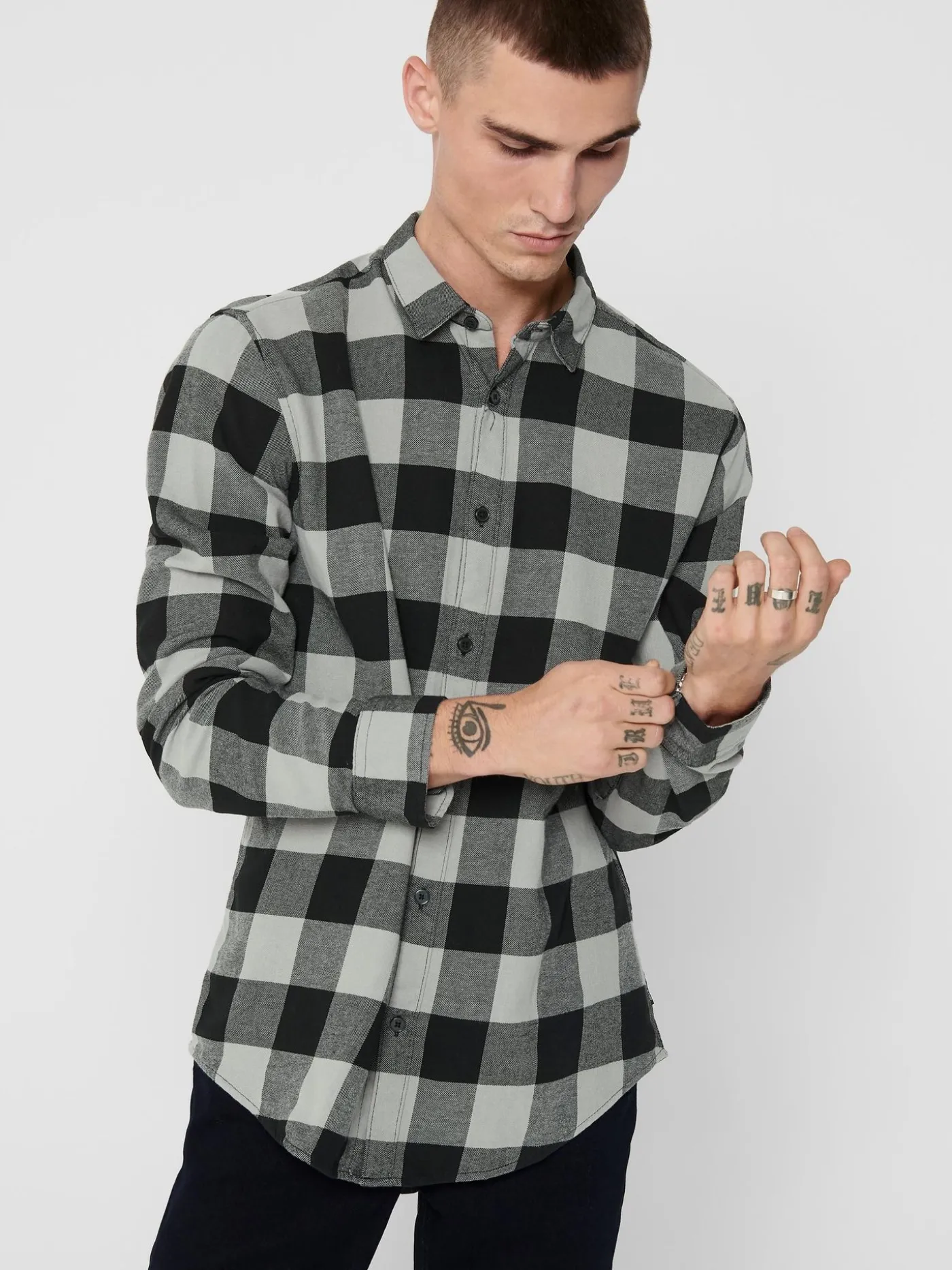 ONSGUDMUND LS CHECKED SHIRT NOOS