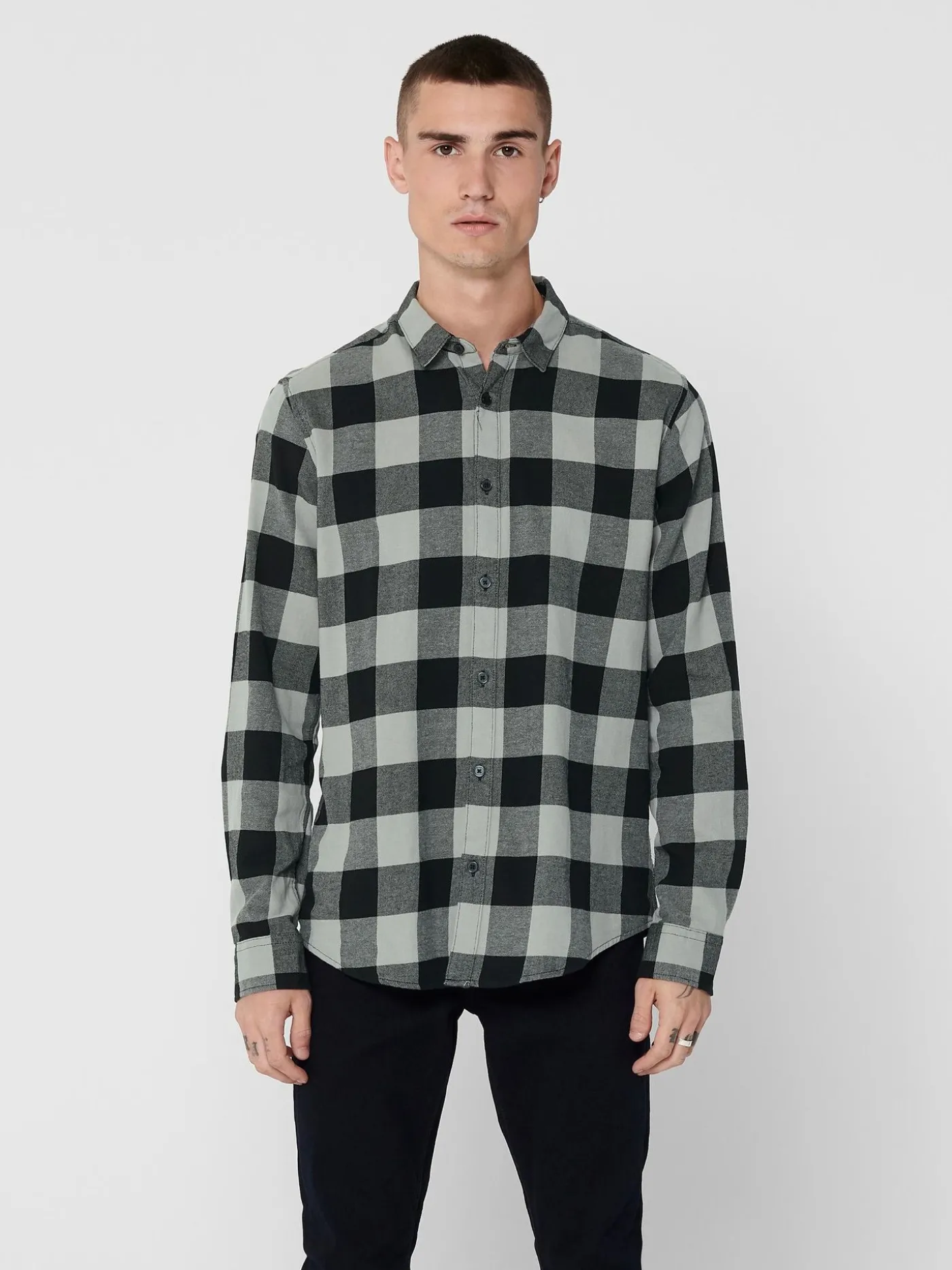 ONSGUDMUND LS CHECKED SHIRT NOOS