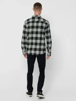 ONSGUDMUND LS CHECKED SHIRT NOOS