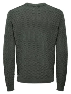 ONSKALLE REG 12 STRUC CREW KNIT NOO