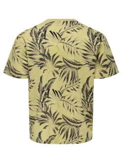 ONSKASH REG LEAF AOP SS TEE