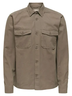 ONSLEV CANVAS OVERSHIRT 0359