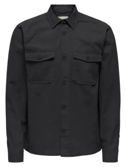 ONSLEV CANVAS OVERSHIRT 0359