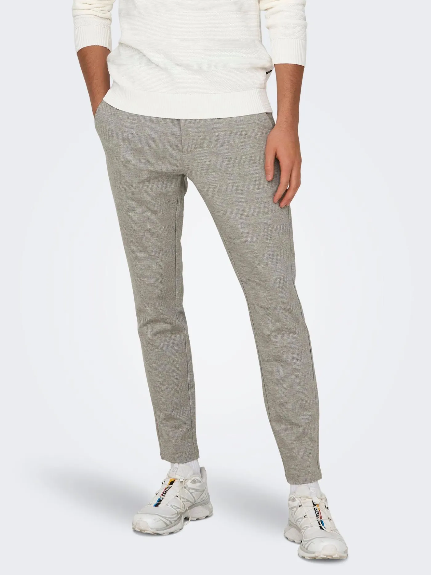 ONSMARK SLIM CHECK 020919 PANT NOOS