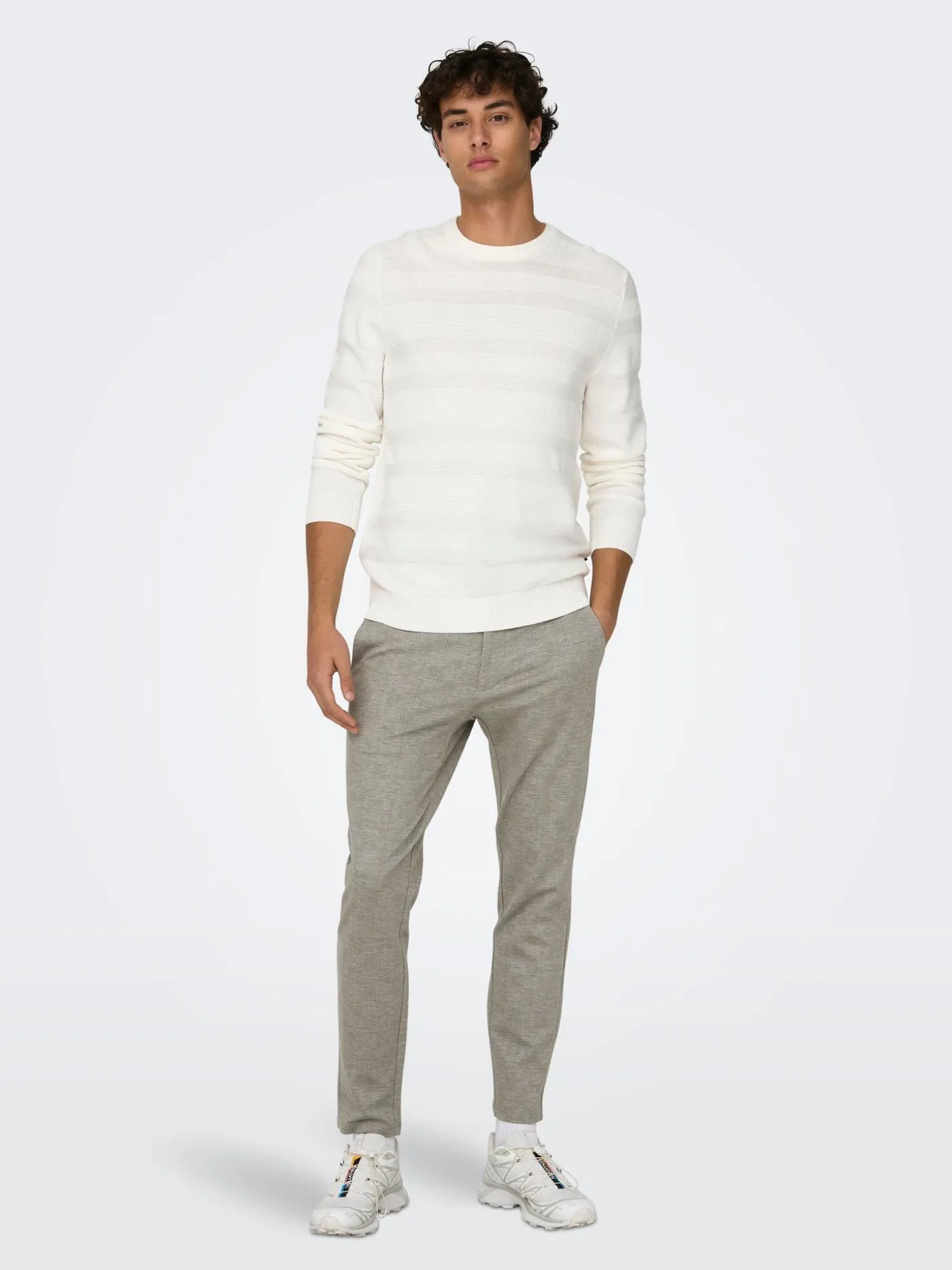 ONSMARK SLIM CHECK 020919 PANT NOOS