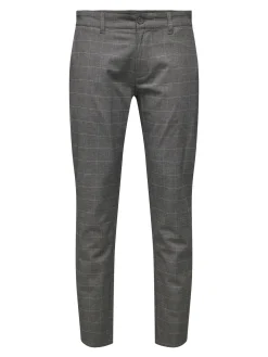 ONSMARK TAP PANT CHECK GD 9638 - Grey Pinstripe