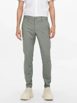 ONSMARK TAP PANT MELANGE GD 5833 NO - Olive Night