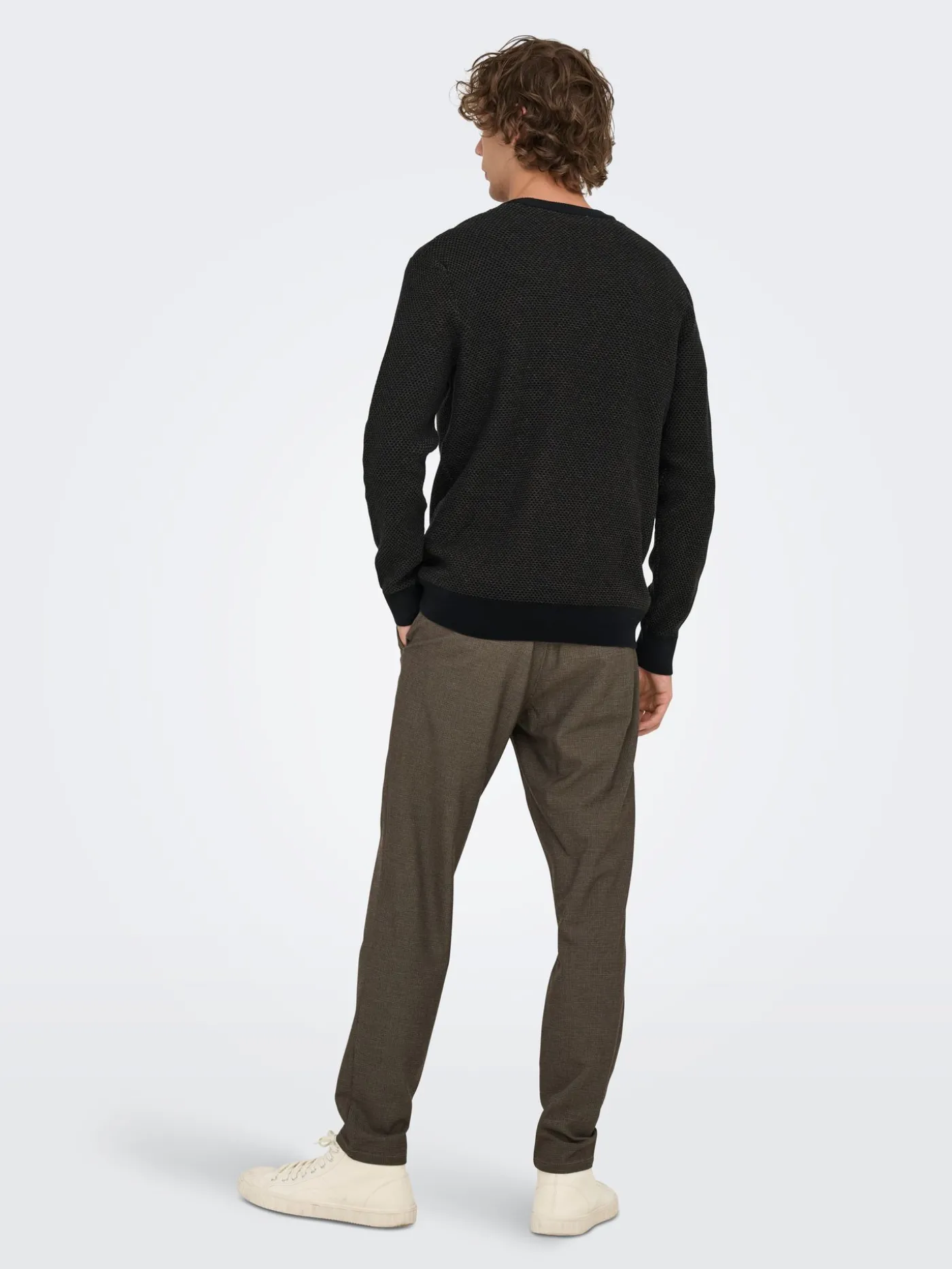 ONSMORGAN 12 STRUCTURE CREW KNIT NO