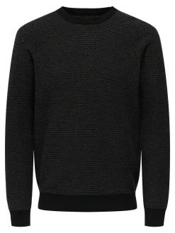 ONSMORGAN 12 STRUCTURE CREW KNIT NO