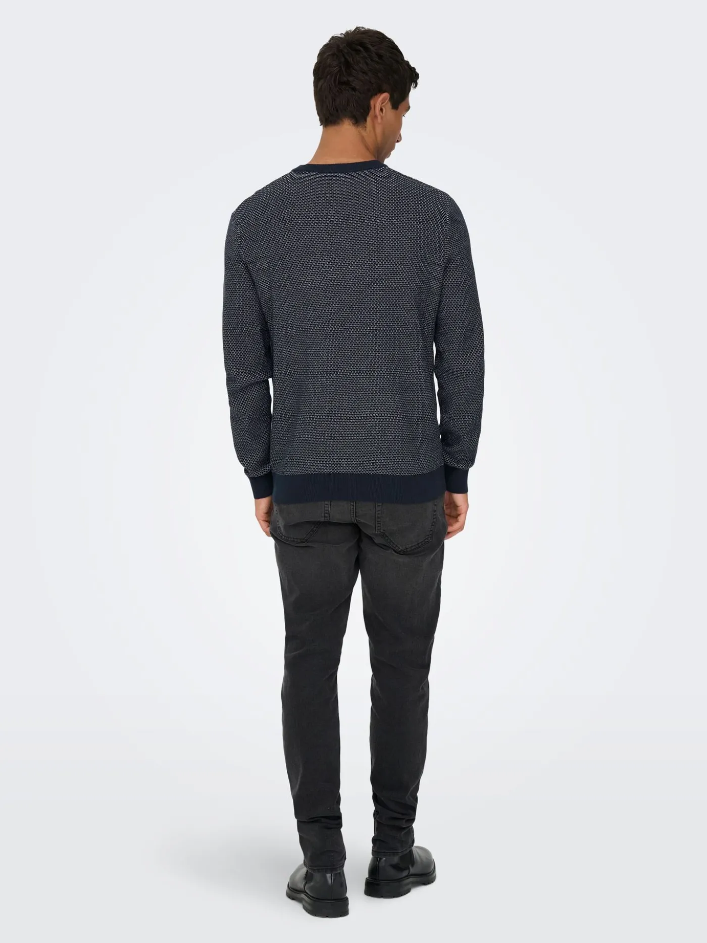 ONSMORGAN 12 STRUCTURE CREW KNIT NO