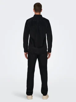 ONSNEWTERRY REG CORD LS SHIRT NOOS