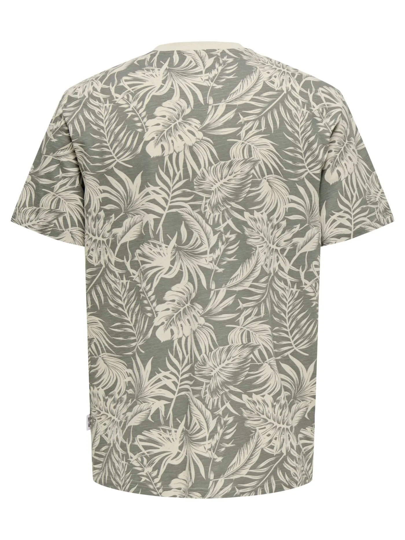 ONSPERRY LIFE REG LEAF AOP SS TEE N