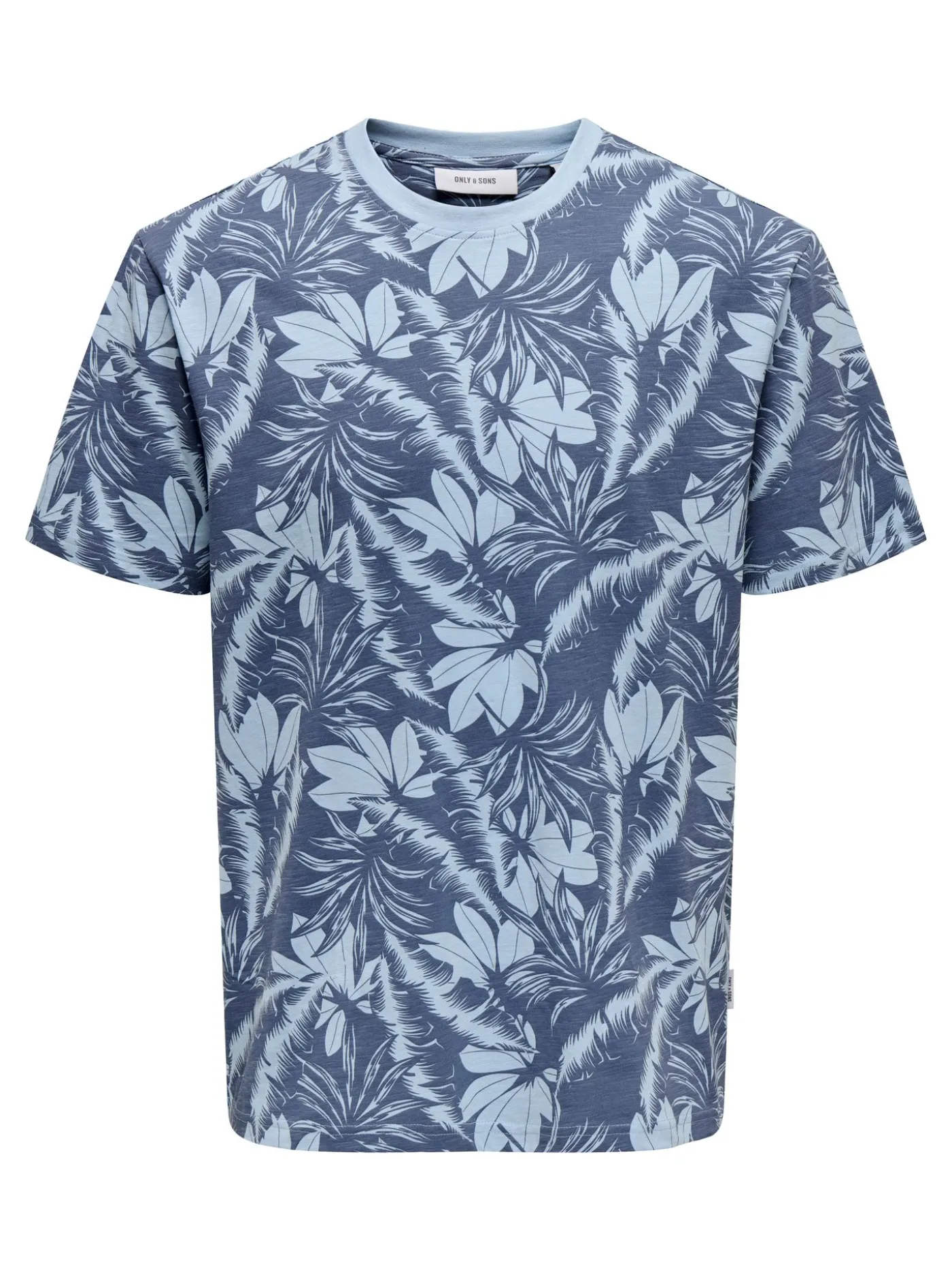 ONSPERRY LIFE REG LEAF AOP SS TEE N