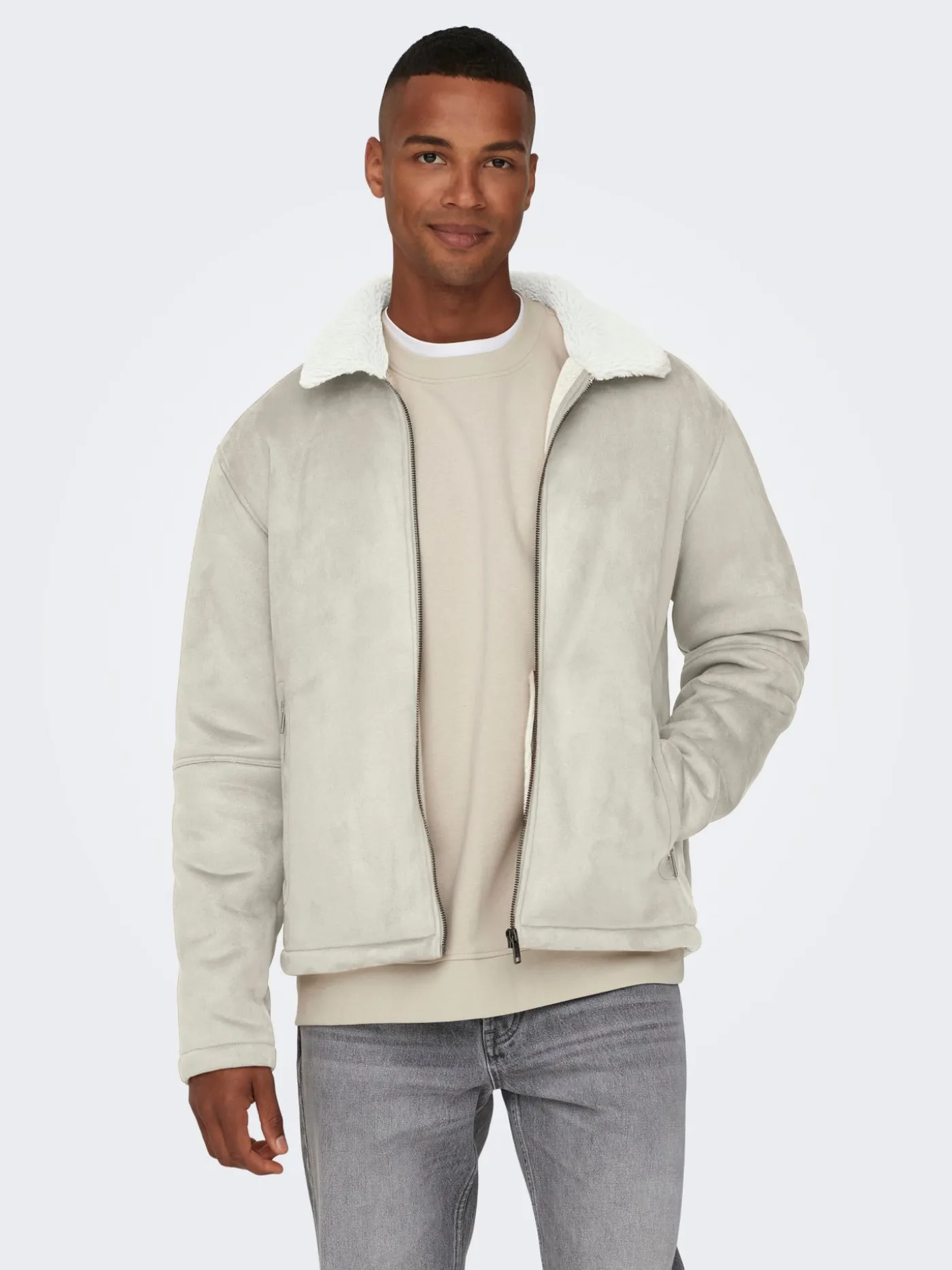 ONSROYCE SHEARLING JACKET OTW