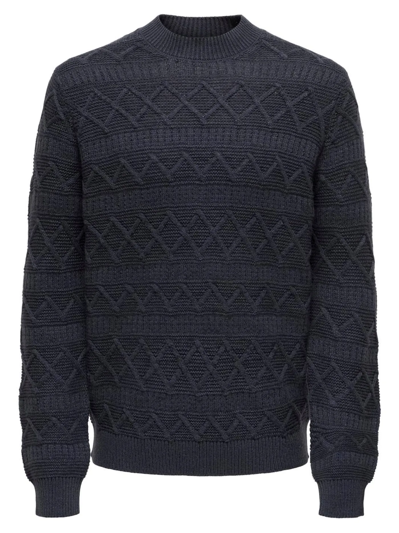 ONSWADE REG 5 STRUC CREW NECK KNIT