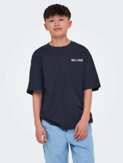 OSJARTSY LIFE SS OVS B. PRINTED TEE