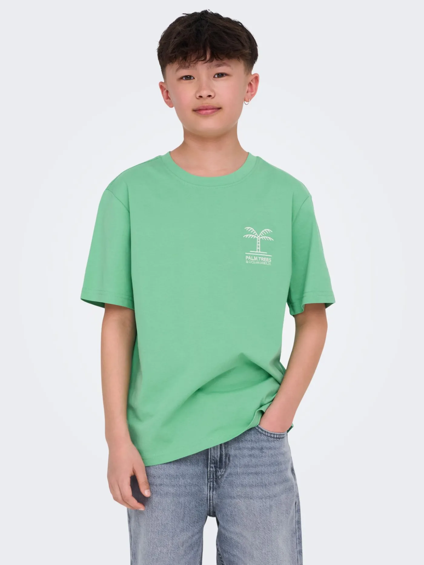 OSJSUMMERLIFE S/S RLX PRINTED TEE J