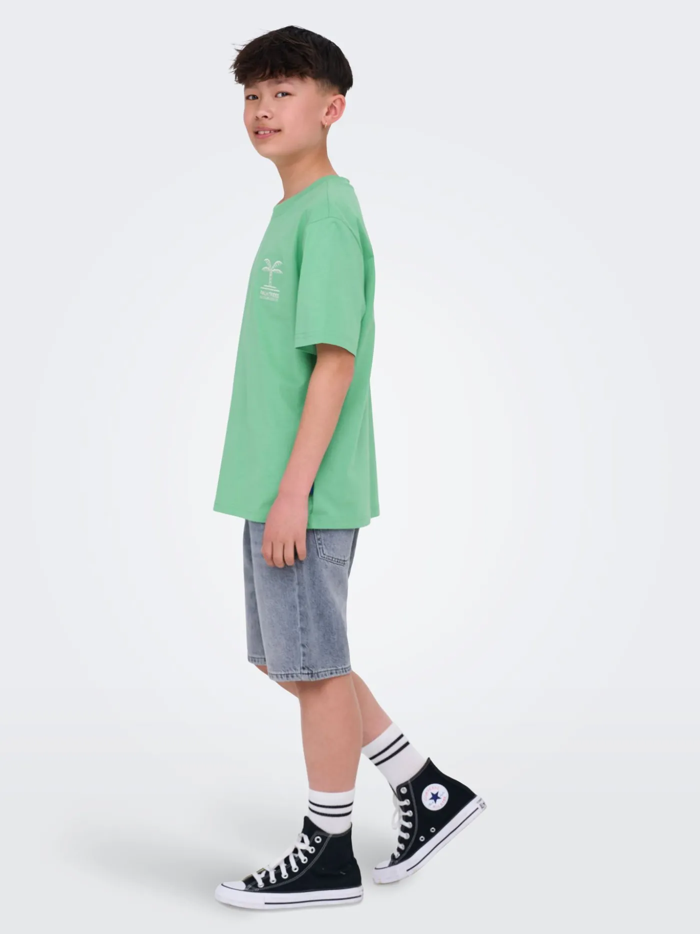 OSJSUMMERLIFE S/S RLX PRINTED TEE J