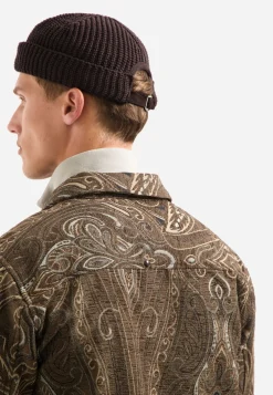 Overshirt Buttons Fancy Jacquard