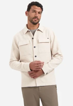 Overshirt Full Button Stretch