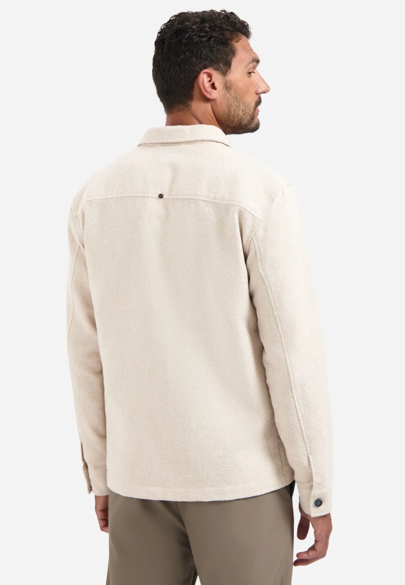 Overshirt Full Button Stretch