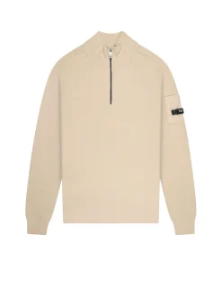 Palace knitted halfzip