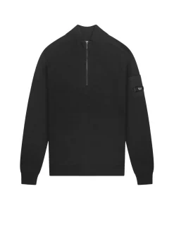 Palace knitted halfzip