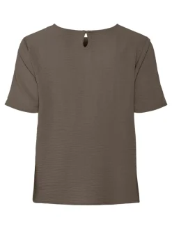 PCANNA SS O-NECK TOP NOOS WVN BC