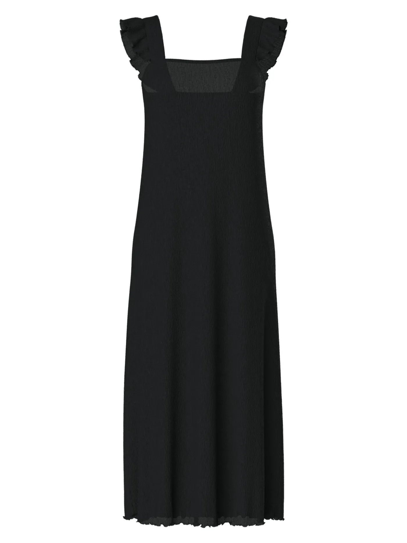 PCFLORA STRAP FLOUNCE DRESS JRS BC