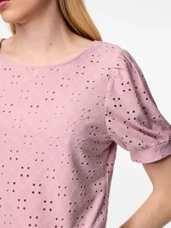 PCMIMI SS O-NECK TOP BC