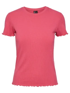 PCNICCA SS O-NECK TOP NOOS