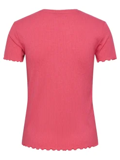 PCNICCA SS O-NECK TOP NOOS