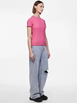 PCNICCA SS O-NECK TOP NOOS