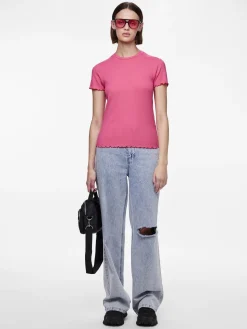 PCNICCA SS O-NECK TOP NOOS