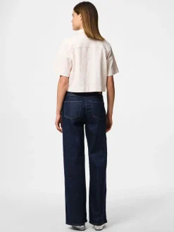 PCSALUME SS DENIM SHIRT