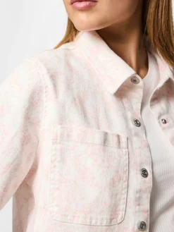 PCSALUME SS DENIM SHIRT