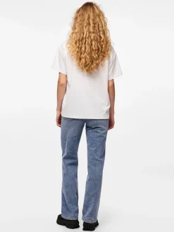 PCSKYLAR SS OVERSIZED TEE JRS NOOS