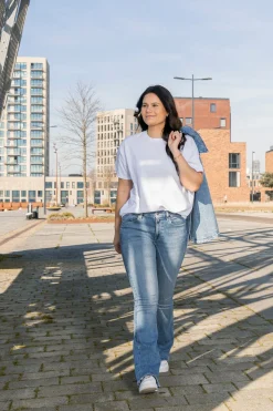 PCSKYLAR SS OVERSIZED TEE JRS NOOS