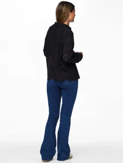 PCVILDE LS SHIRT WVN NOOS