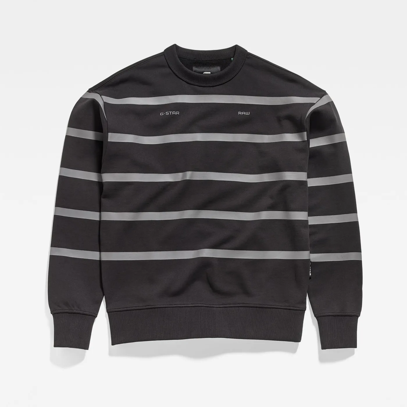 Placed stripe sw r D524 - D524 dk black/granite st