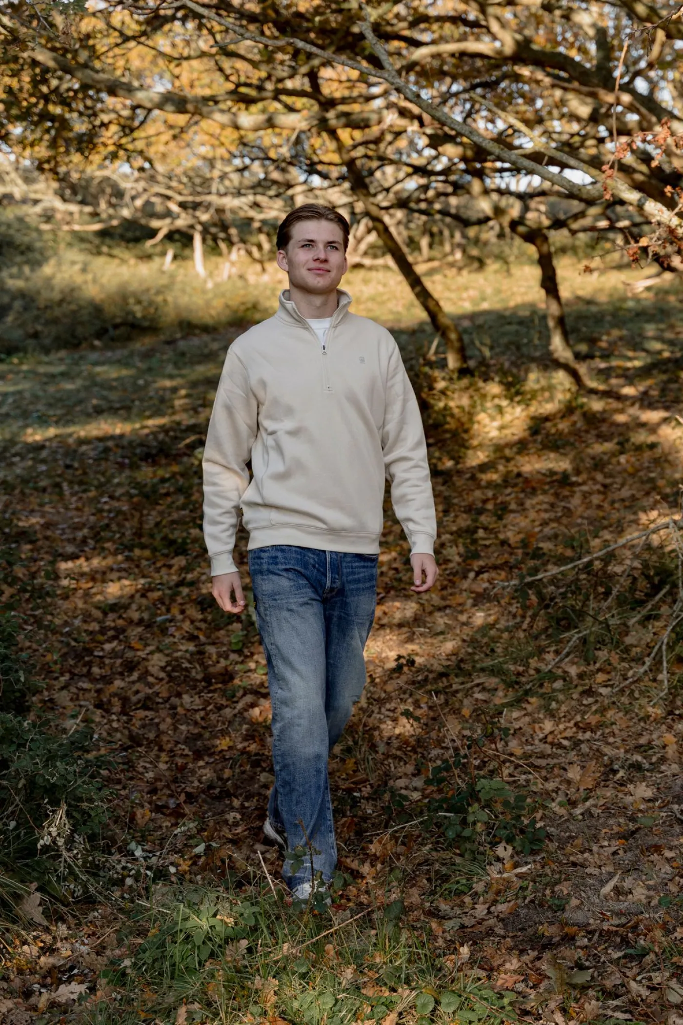 Premium core half zip r sw ls