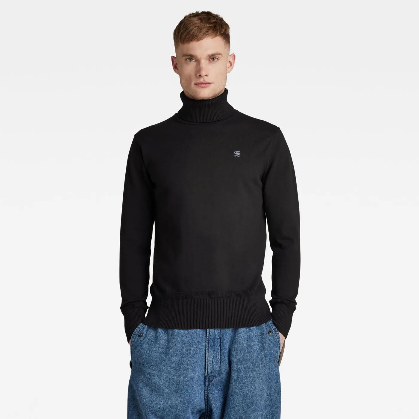 Premium core turtle knit 6484 - 6484 dk black