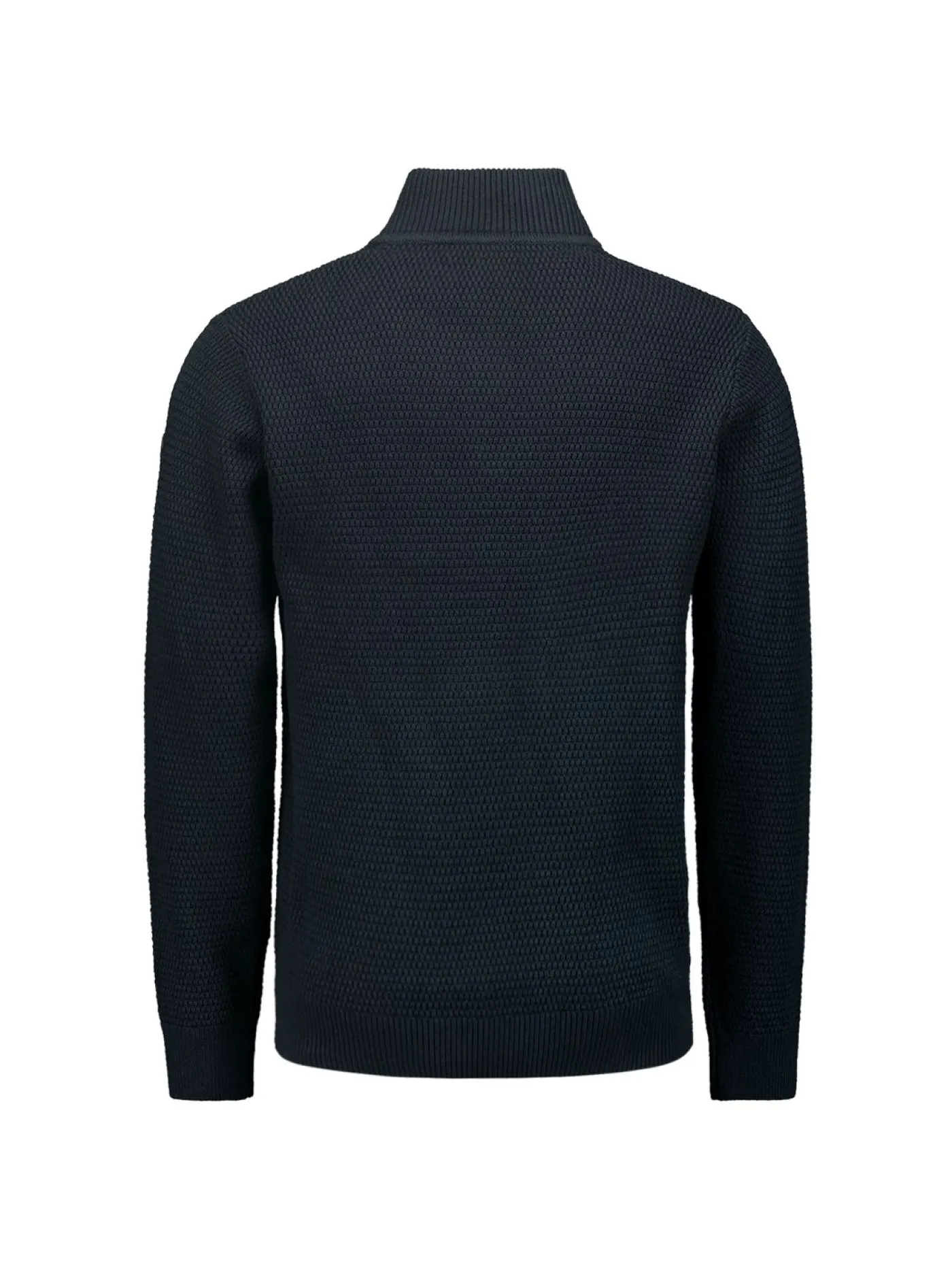 Pullover Half Zipper 2 Coloured Melange