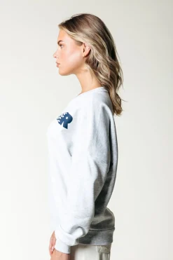 Racer Logo Dropped Shoulder Sweat