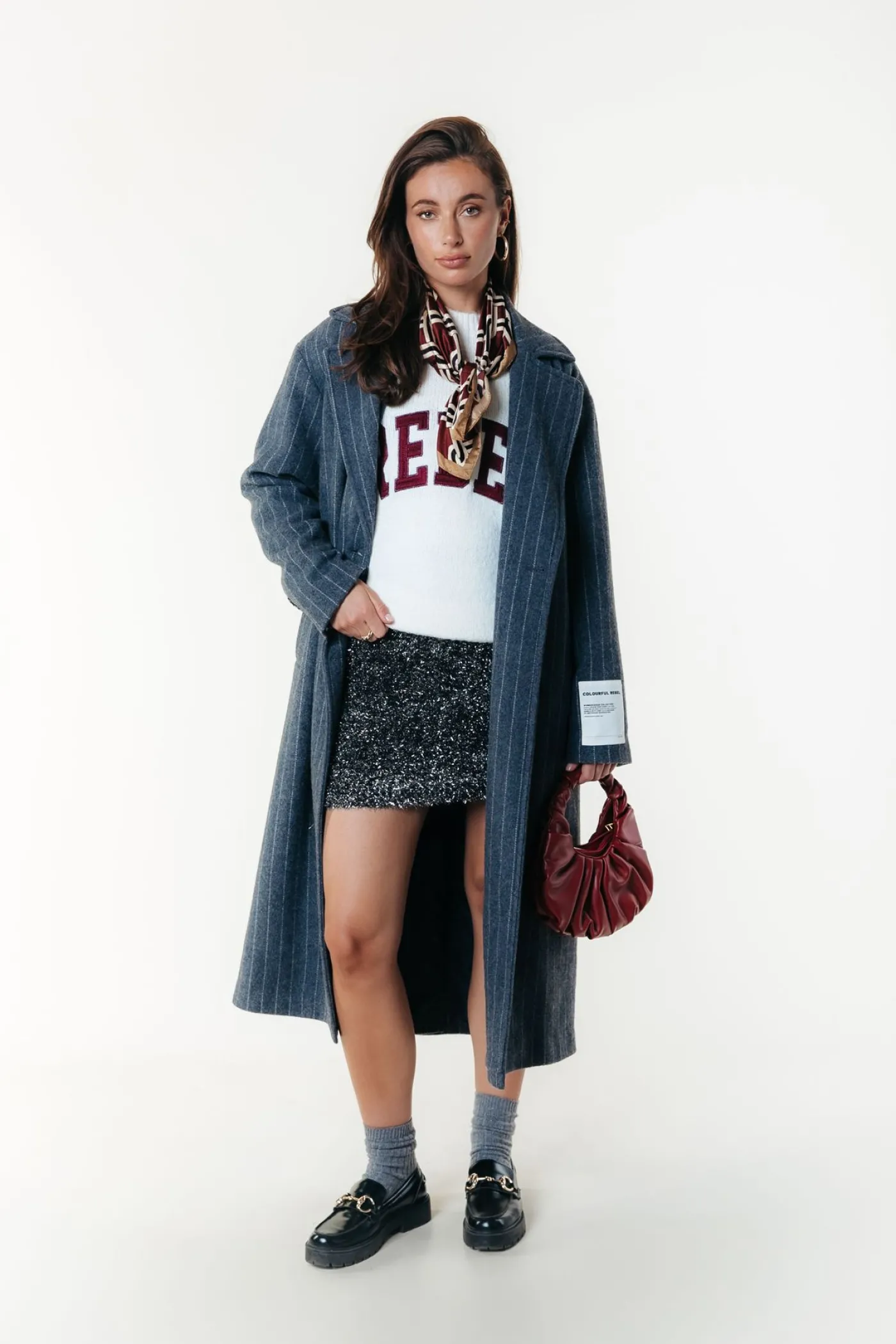 Rebel Crewneck Knitted Sweater