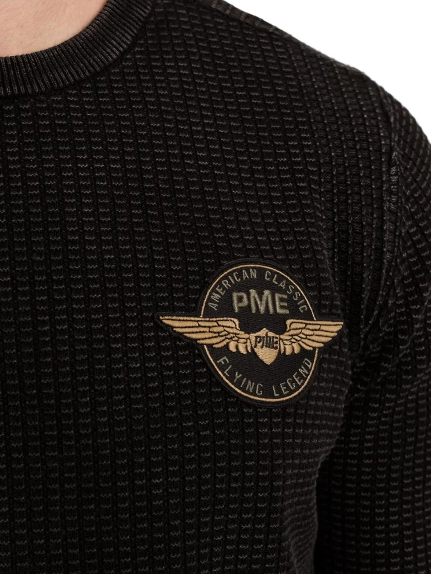 R-neck cotton garment dye stone wa